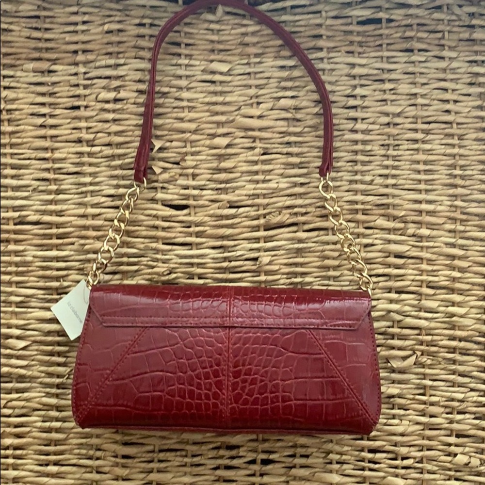 Dark Red Small Hand Bag - Picture 2 of 5